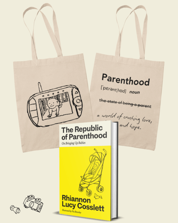 The Republic of Parenthood: limited edition tote + book bundle